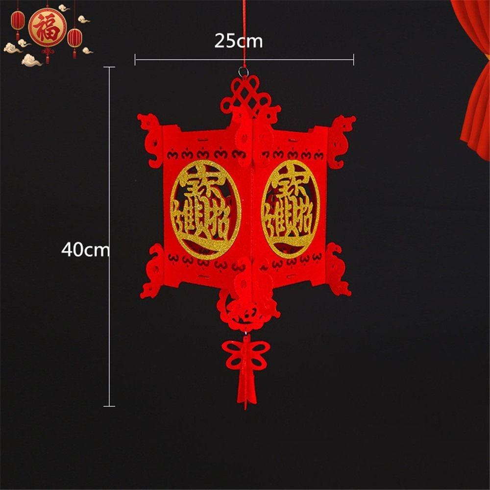 Красный Красный Фонарь Фестиваль Фонарей Фестиваль Декор Подвесные Украшения 7