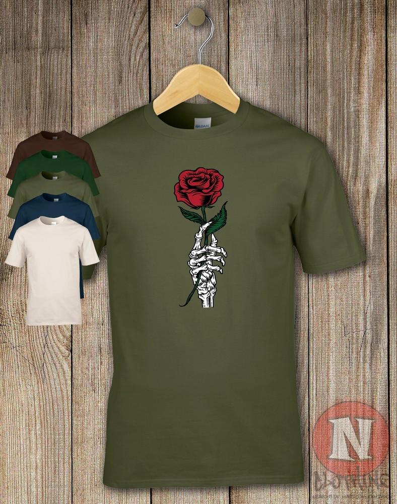 Розовая футболка с принтом скелета Скелет Анархия Фестиваль XL