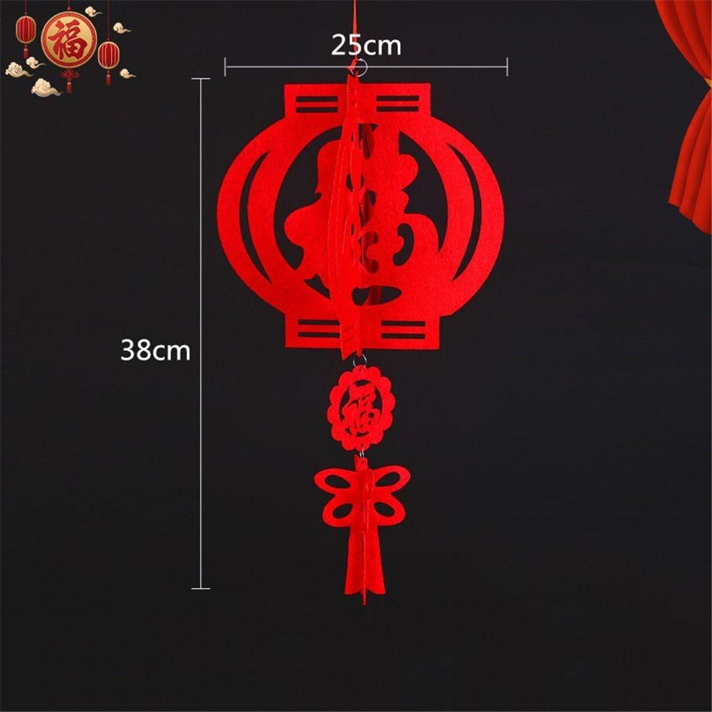 Красный Красный Фонарь Фестиваль Фонарей Фестиваль Декор Подвесные Украшения 6